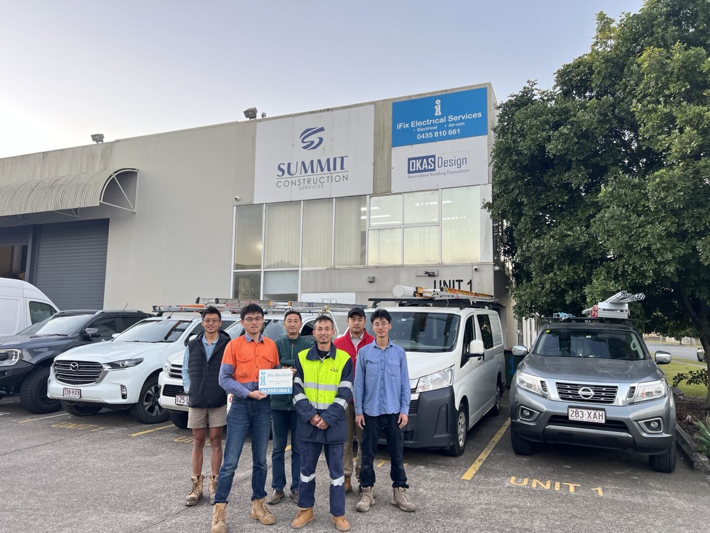 iFix Electrical Services team in Brisbane